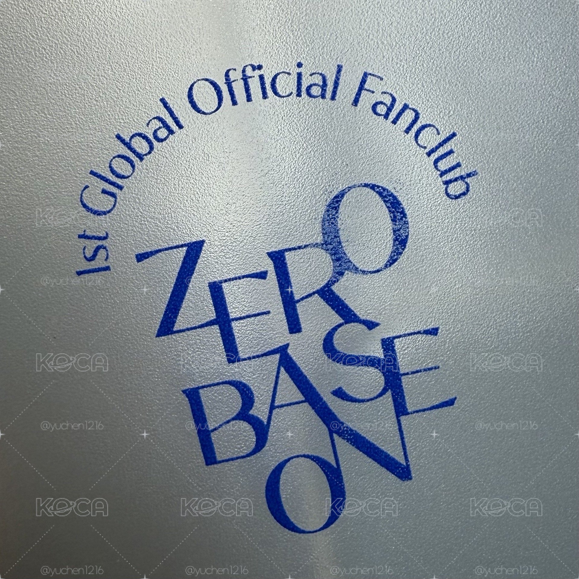 ZB1一期會員卡冊、小卡、明信片、四格、膠片（全員完整）