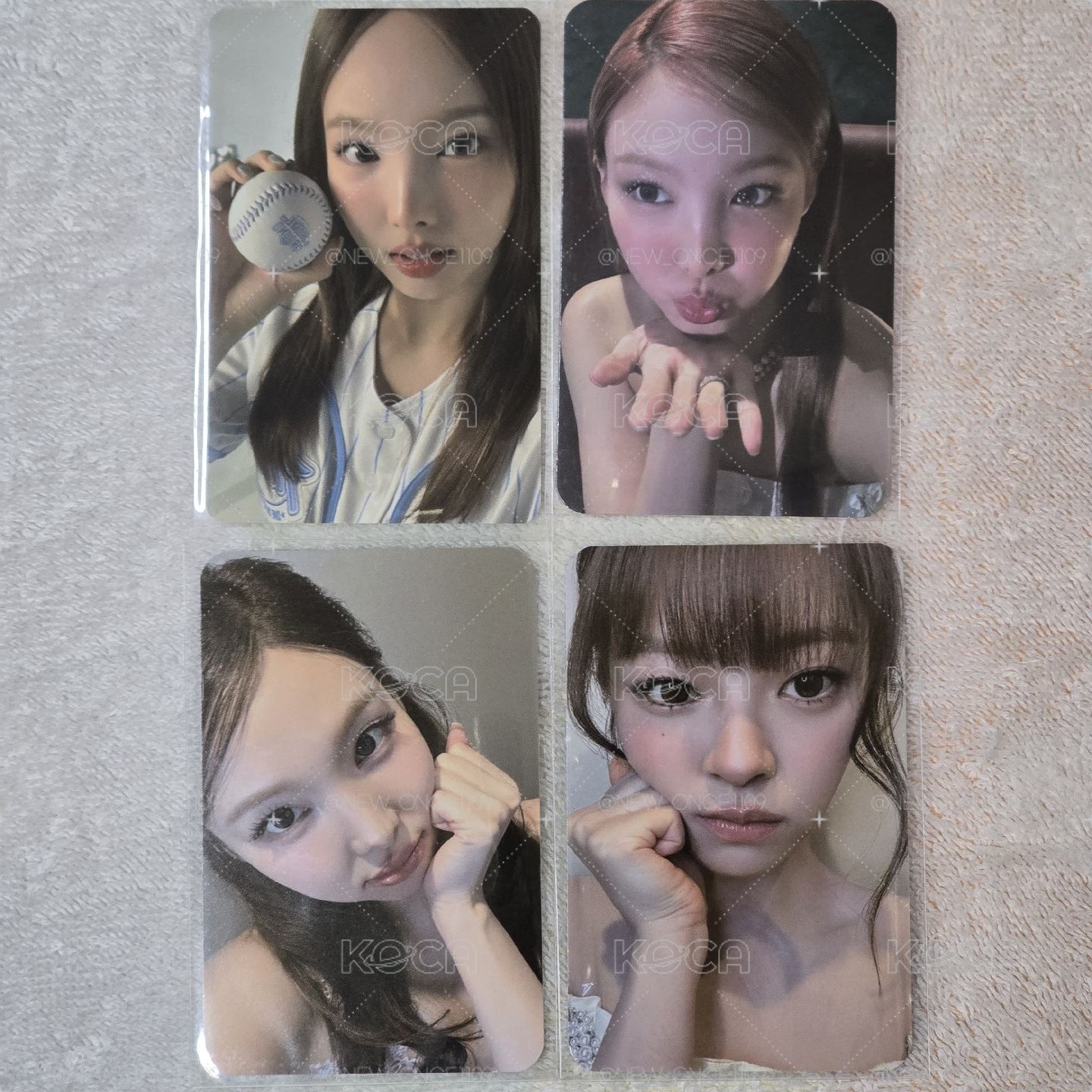 娜璉九週年棒球卡小盤