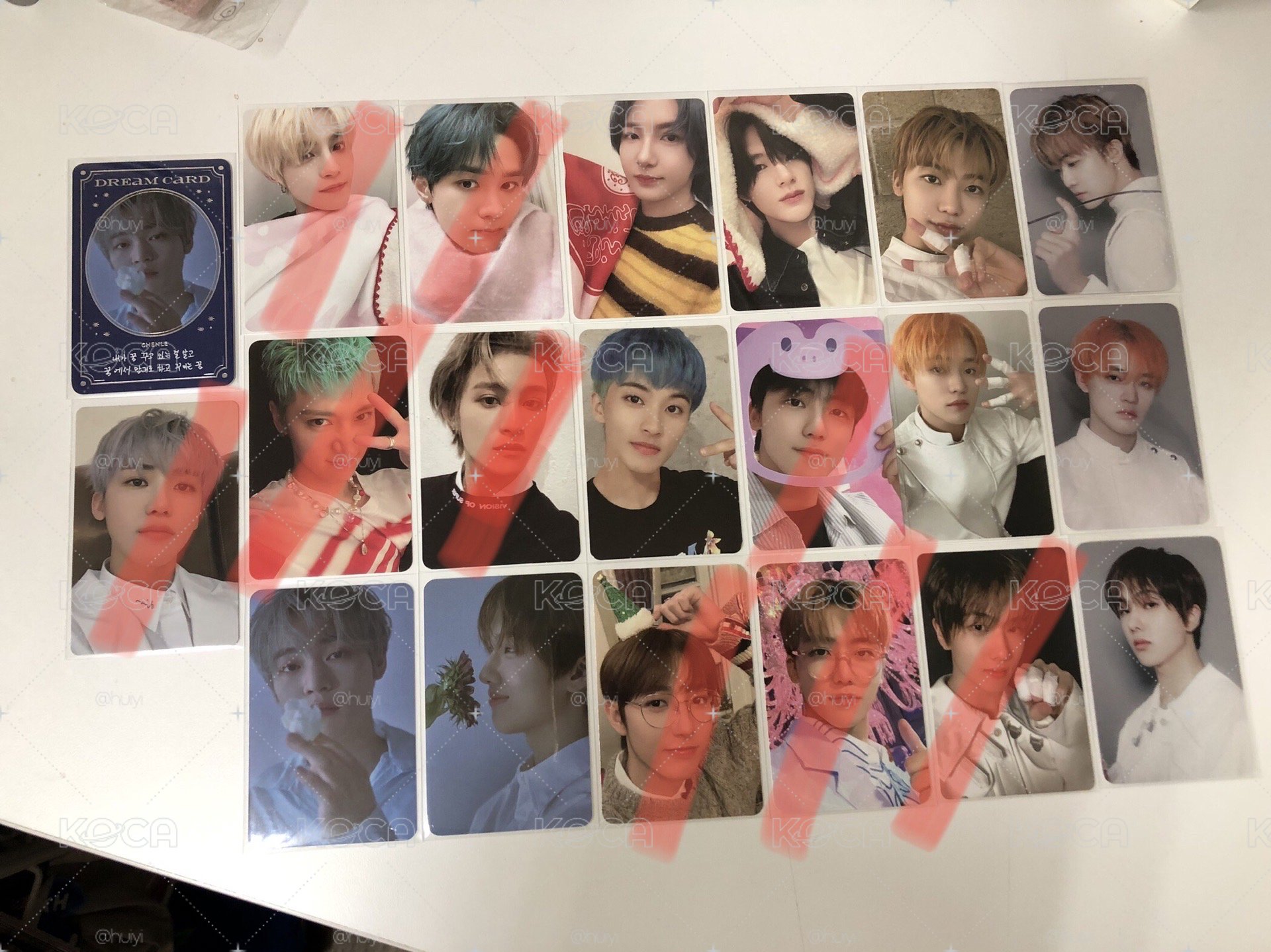 NCT DREAM 小卡出清