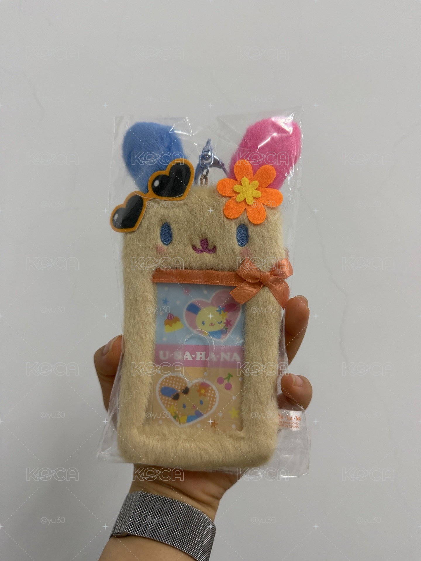 三麗鷗 花小兔 曬黑花小兔卡套