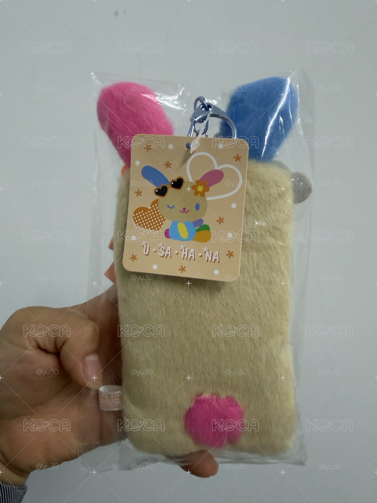 三三麗鷗 花小兔 曬黑卡套