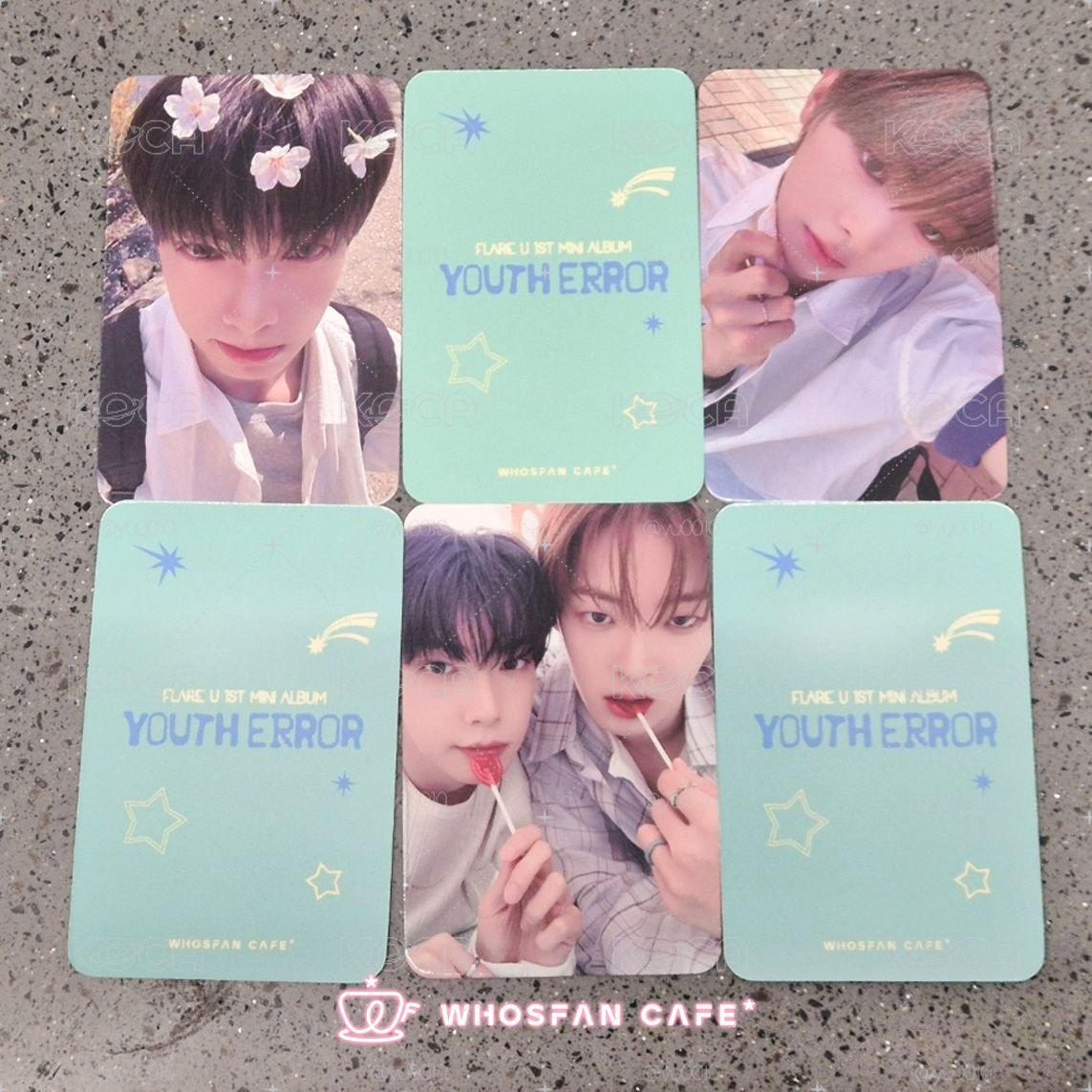 FLARE U whosfan cafe 幸運卡