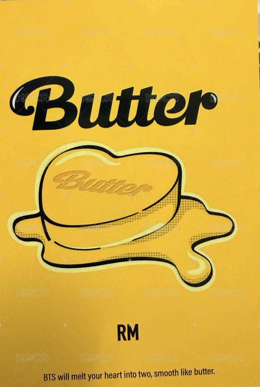 Butter 周邊卡  背面
