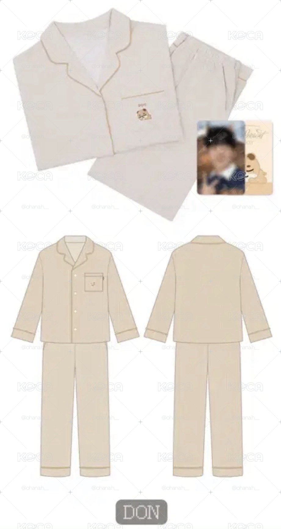 24聖誕控 睡衣 DON
