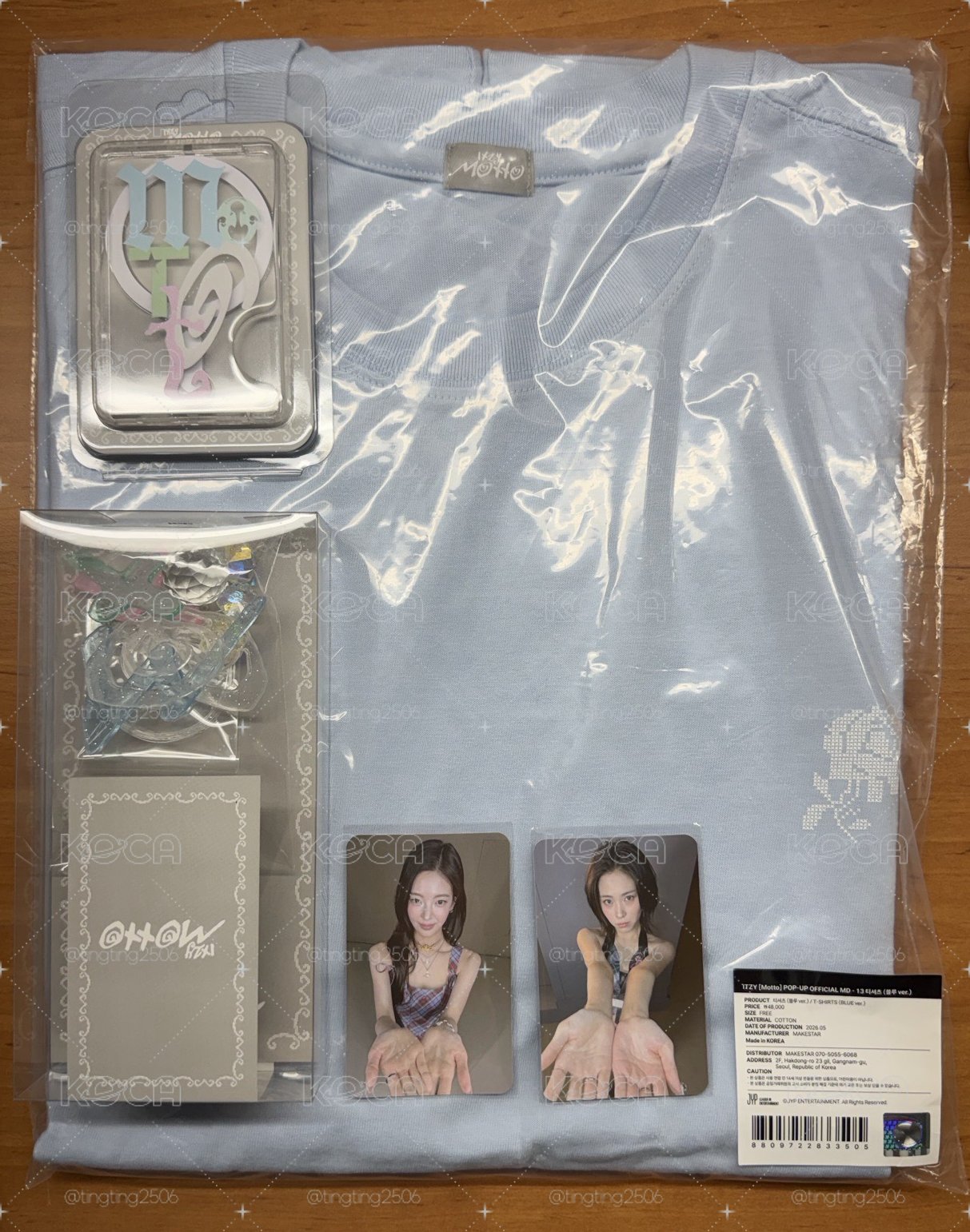 ITZY Motto 快閃周邊