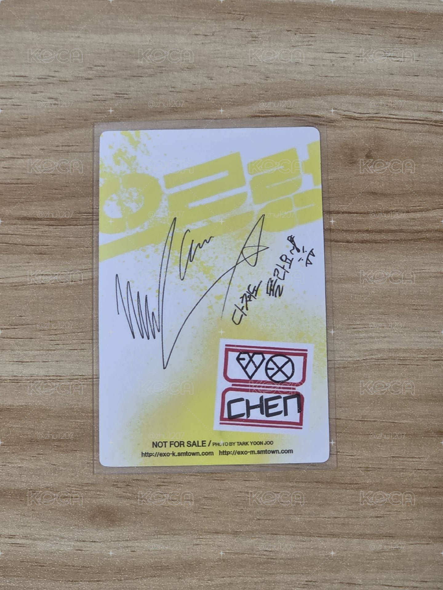 鍾大 EXO XOXO、Growl、Overdose專輯卡 & EXO 2023 FM 隨機卡