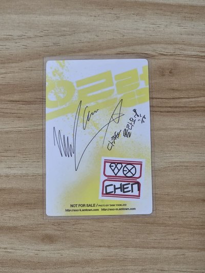 鍾大 EXO XOXO、Growl、Overdose專輯卡 & EXO 2023 FM 隨機卡