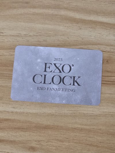 鍾大 EXO XOXO、Growl、Overdose專輯卡 & EXO 2023 FM 隨機卡