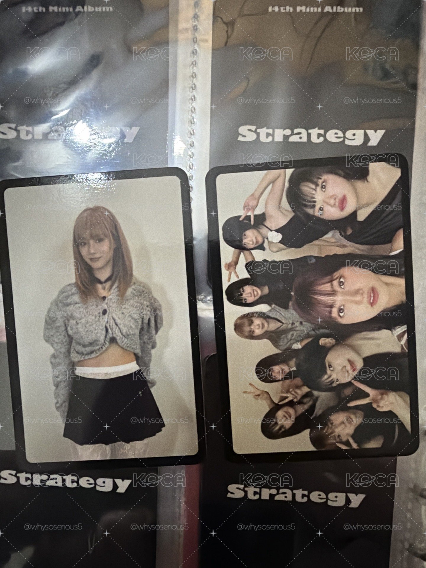 迷14專輯預售禮TWICE 黑色版本