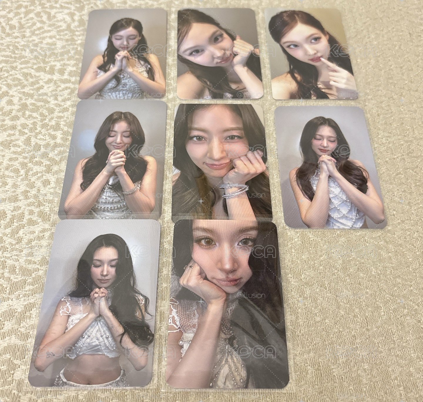 TWICE 線下快閃 滿額卡 任務卡