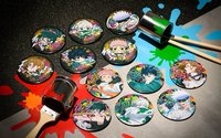 SEGA 徽章 咒術迴戰SEGA 油漆徽章 GRAFFITI x BATTLE