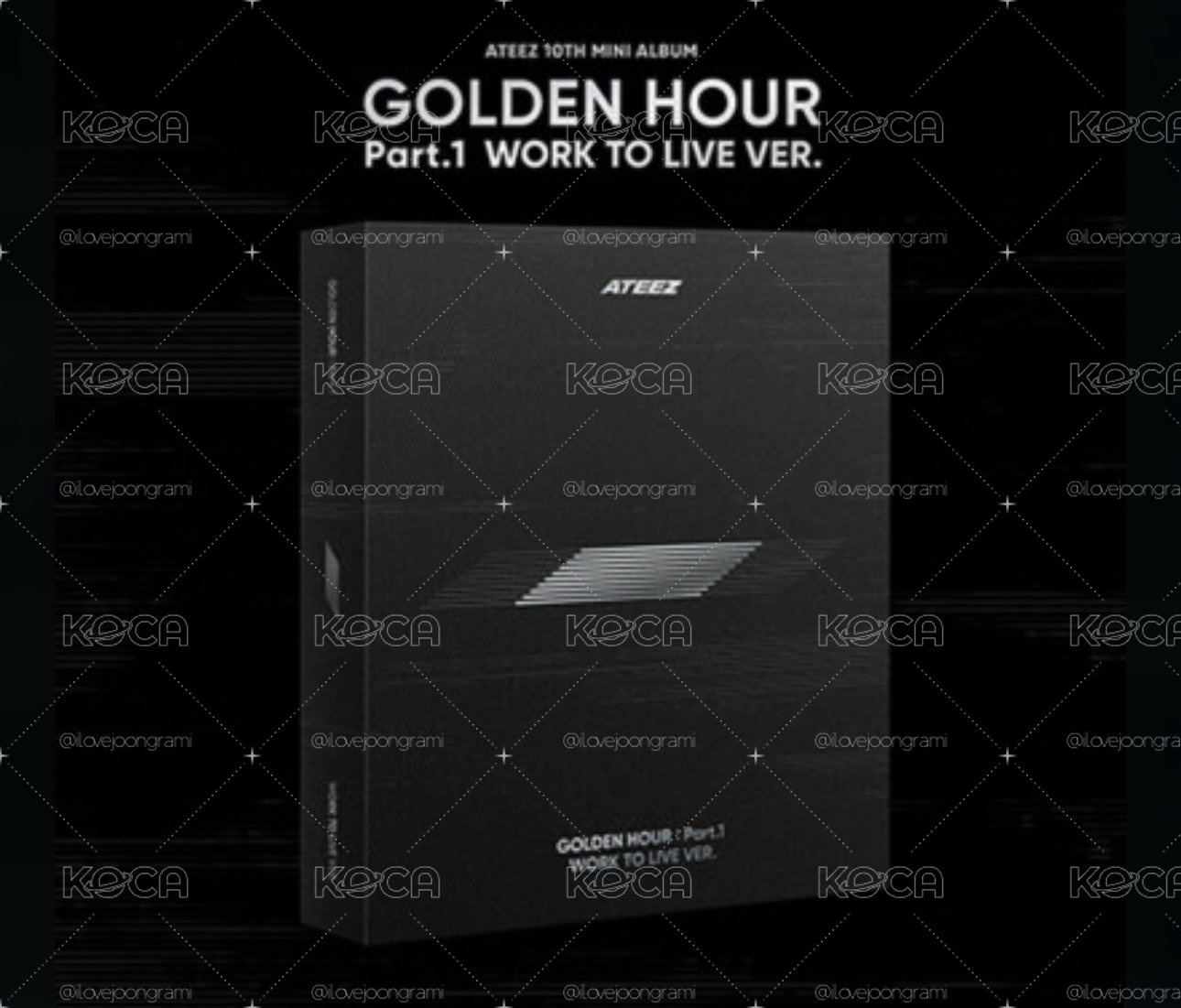 ATEEZ WORK TO LIVE VER(預購）