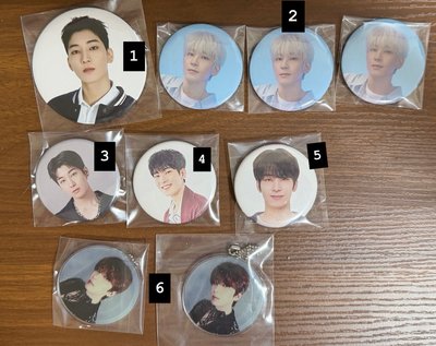 seventeen 圓 吊飾徽章系列