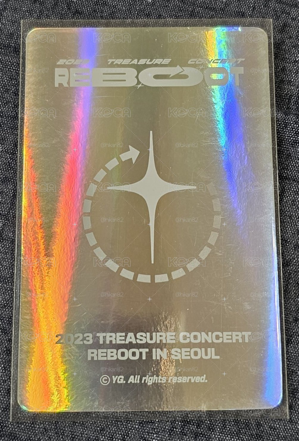 2023 TREASURE CONCERT [REBOOT] IN SEOUL PARK JEONGWOO 🐺
