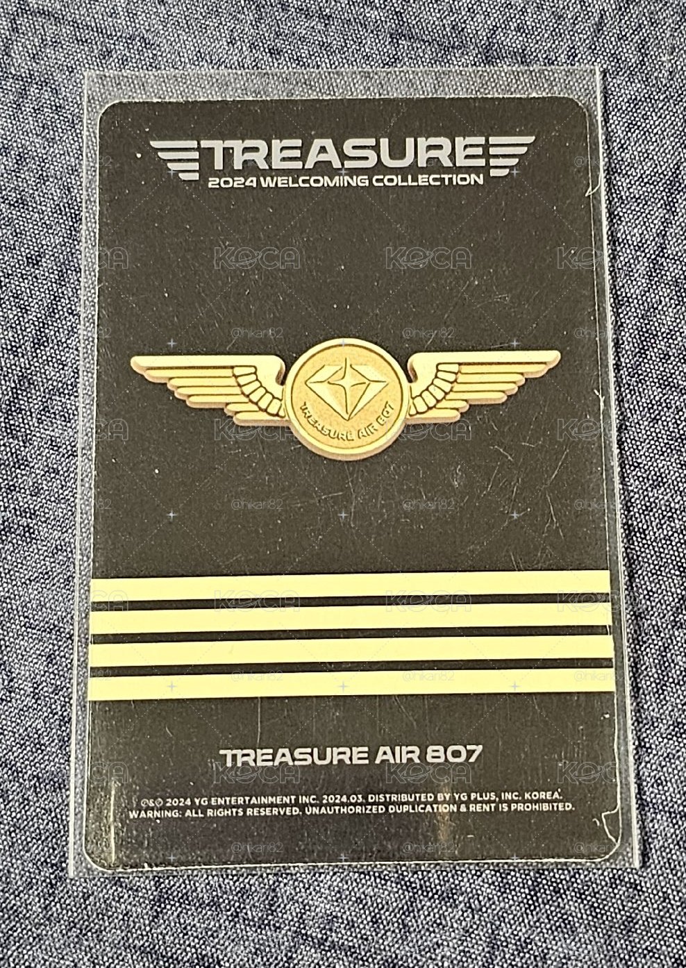 TREASURE 2024 WELCOMING COLLECTION PARK JEONGWOO 🐺