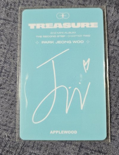 TREASURE THE SECOND STEP:CHAPTER TWO PARK JEONGWOO 🐺