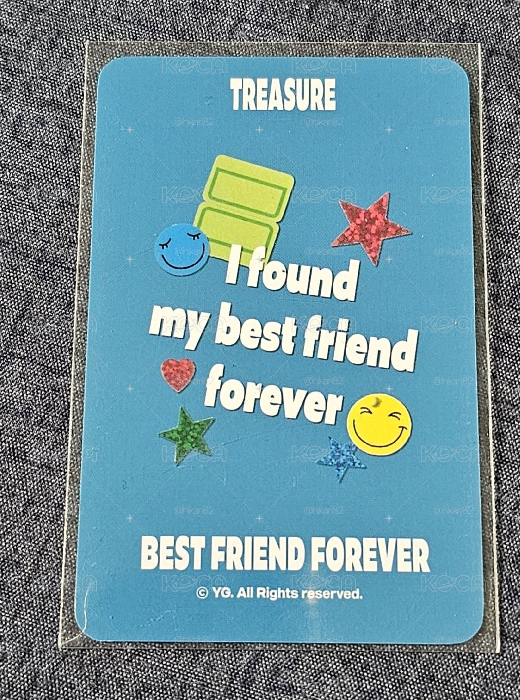 TREASURE BEST FRIEND FOREVER PARK JEONGWOO 🐺