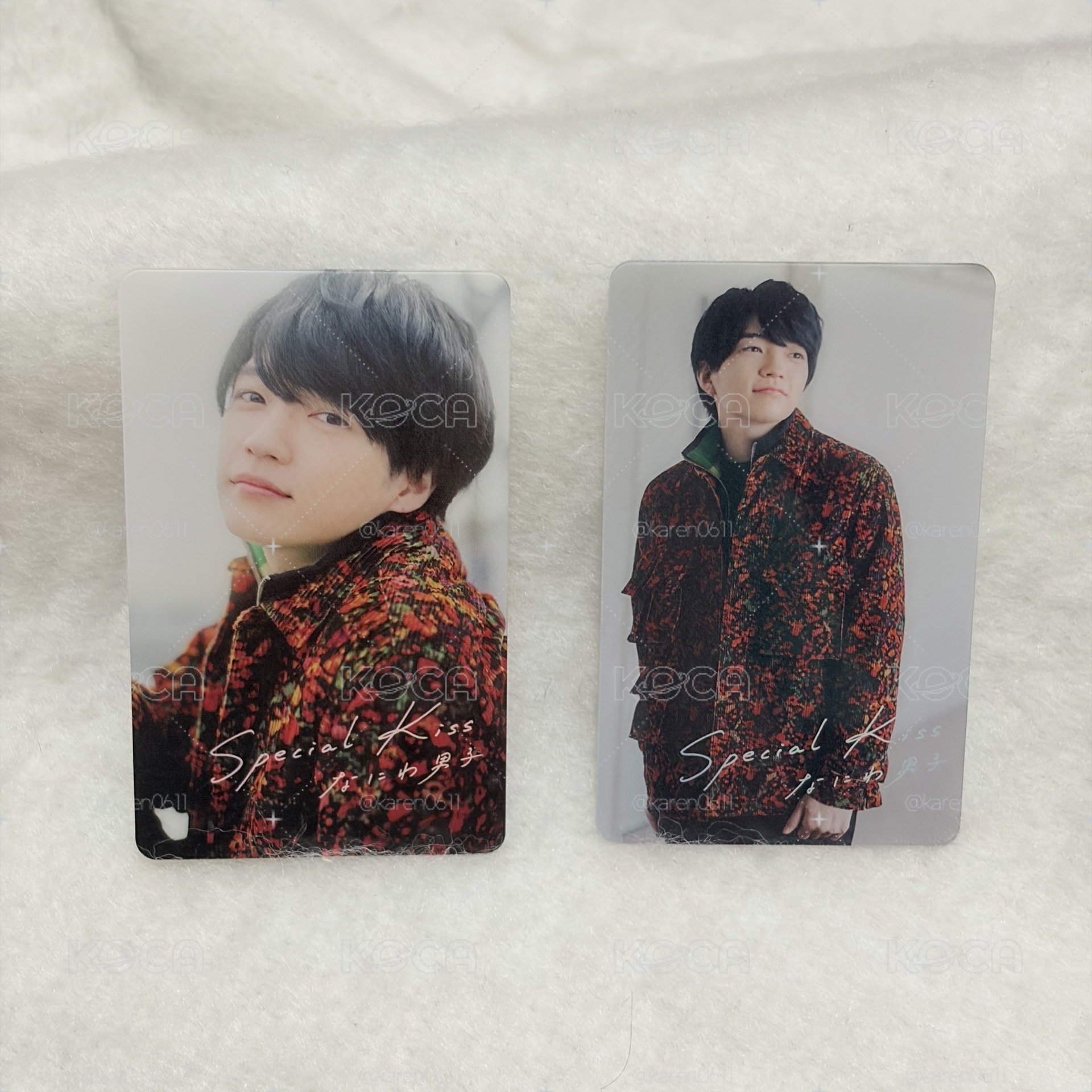 ❤️特別吻 一般通路/HMV 通常盤特典 小卡