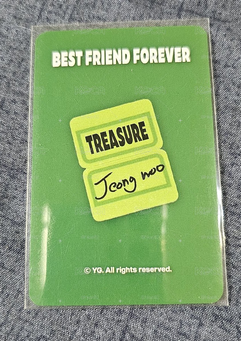 TREASURE BEST FRIEND FOREVER PARK JEONGWOO 🐺