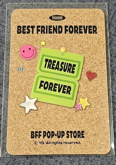 TREASURE BEST FRIEND FOREVER PARK JEONGWOO 🐺