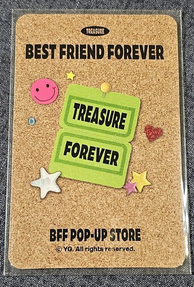 TREASURE BEST FRIEND FOREVER PARK JEONGWOO 🐺