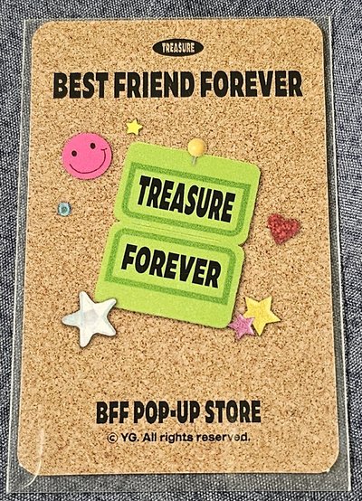 TREASURE BEST FRIEND FOREVER PARK JEONGWOO 🐺