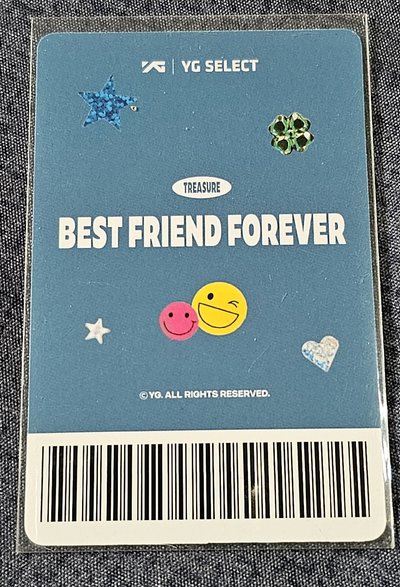 TREASURE BEST FRIEND FOREVER PARK JEONGWOO 🐺