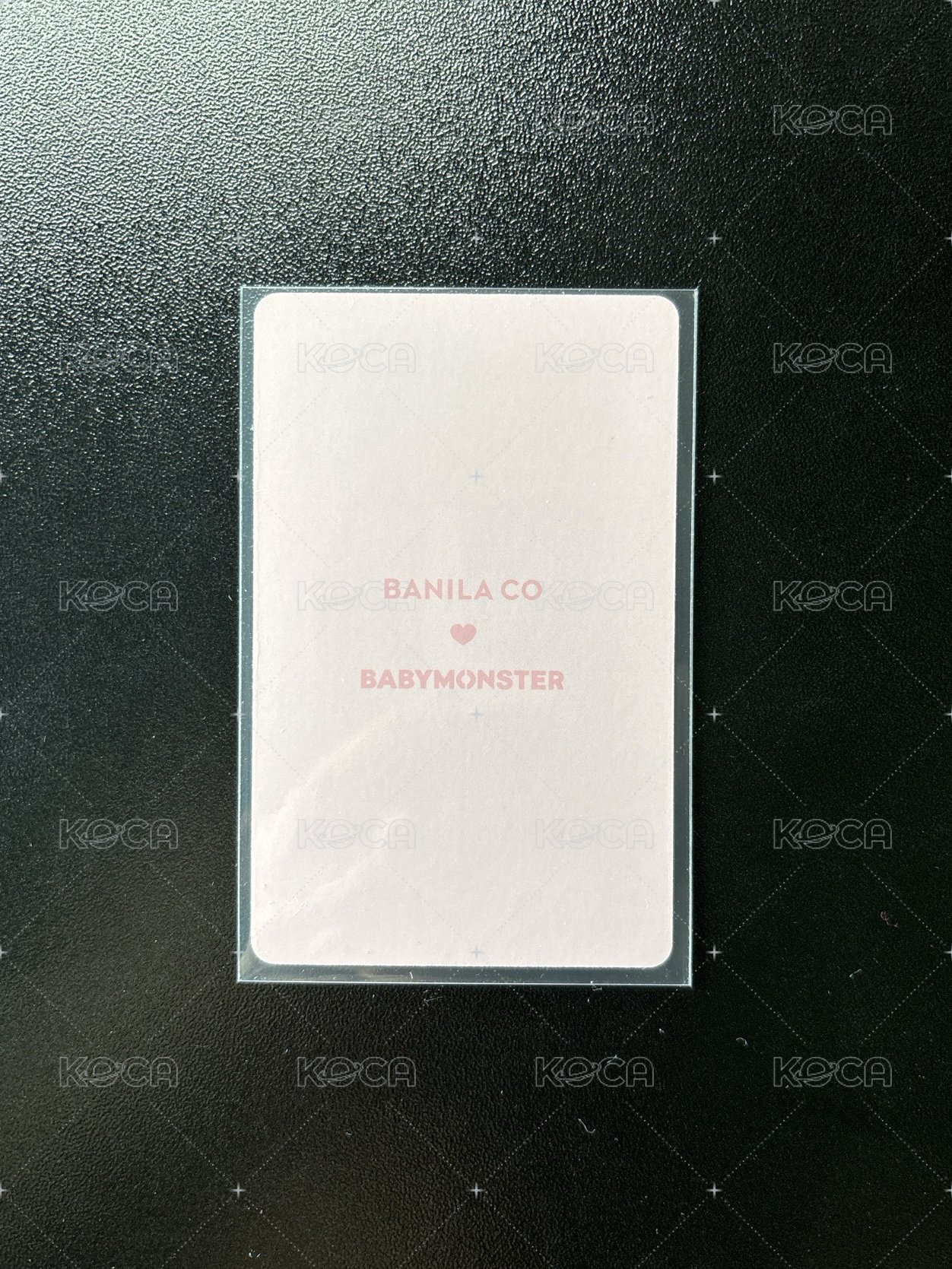 BANILA CO 4.0 代言卡 
