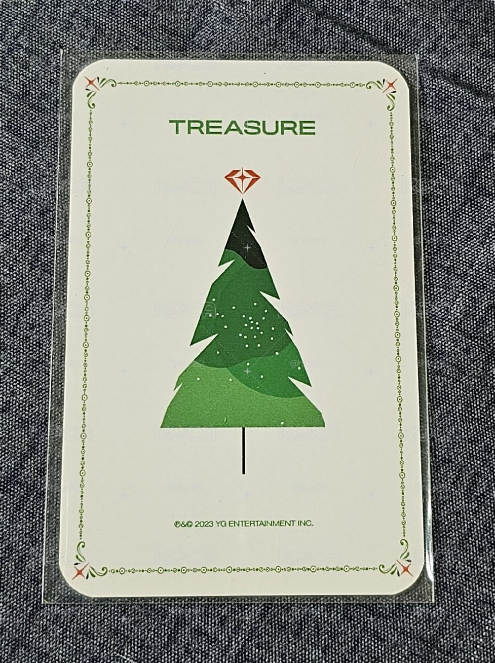 TREASURE 聖誕小卡 PARK JEONGWOO 🐺