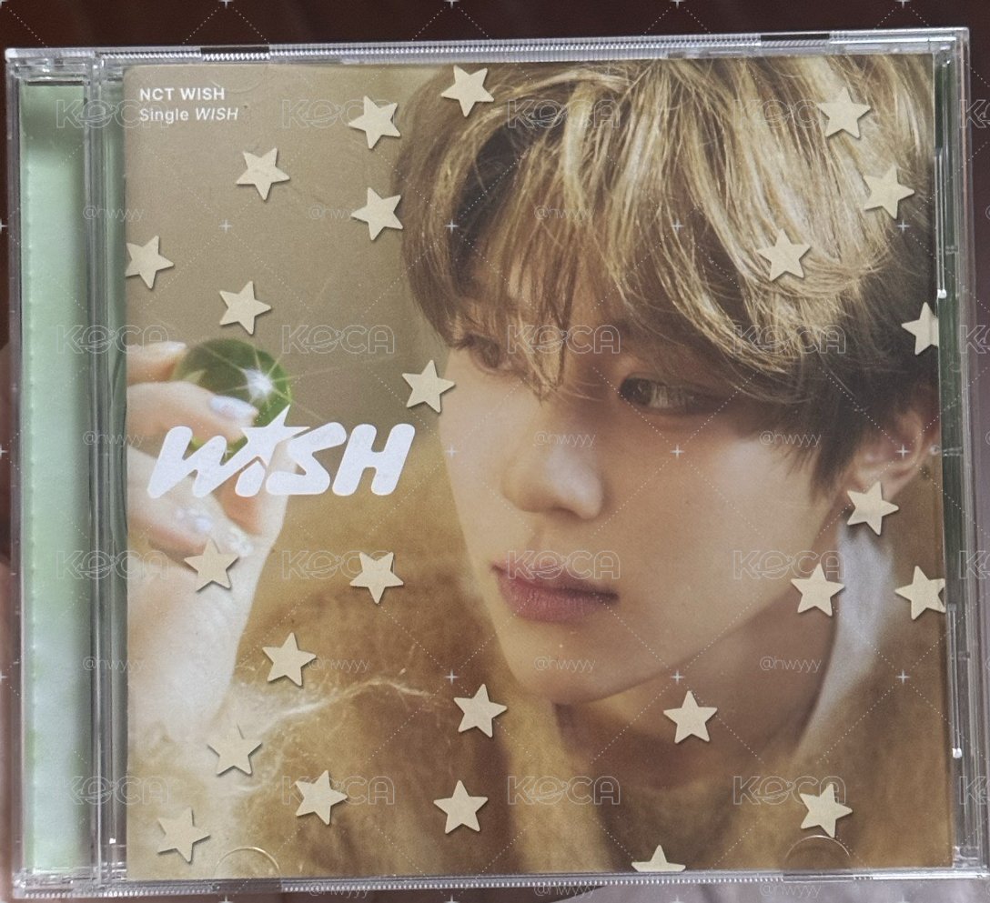 🌷NCT WISH Sion 出道初回日專單封