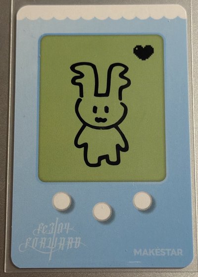 ms 電子寵物薛 手繪卡背