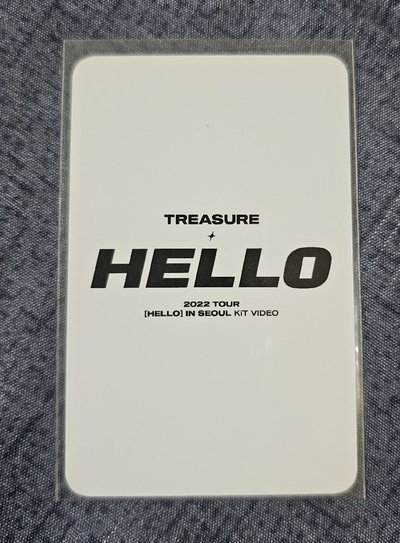2022 TREASURE TOUR [HELLO] in SEOUL DOYOUNG 🐰