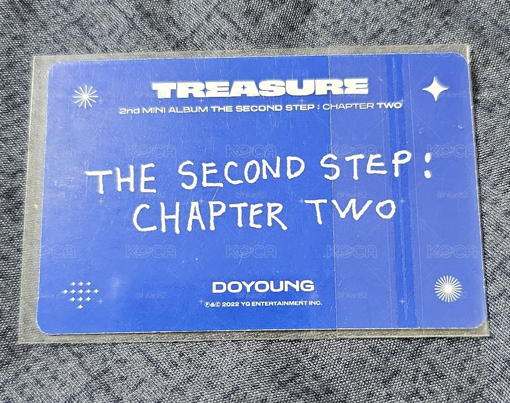 TREASURE THE SECOND STEP:CHAPTER TWO DOYOUNG 🐰