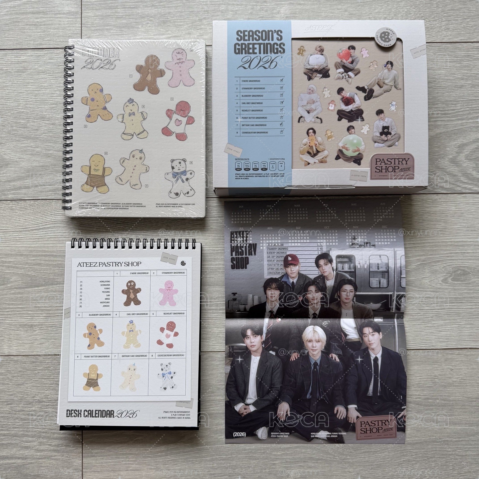 ATEEZ 2026 Seasons Greeting (請詳閱賣場說明)
