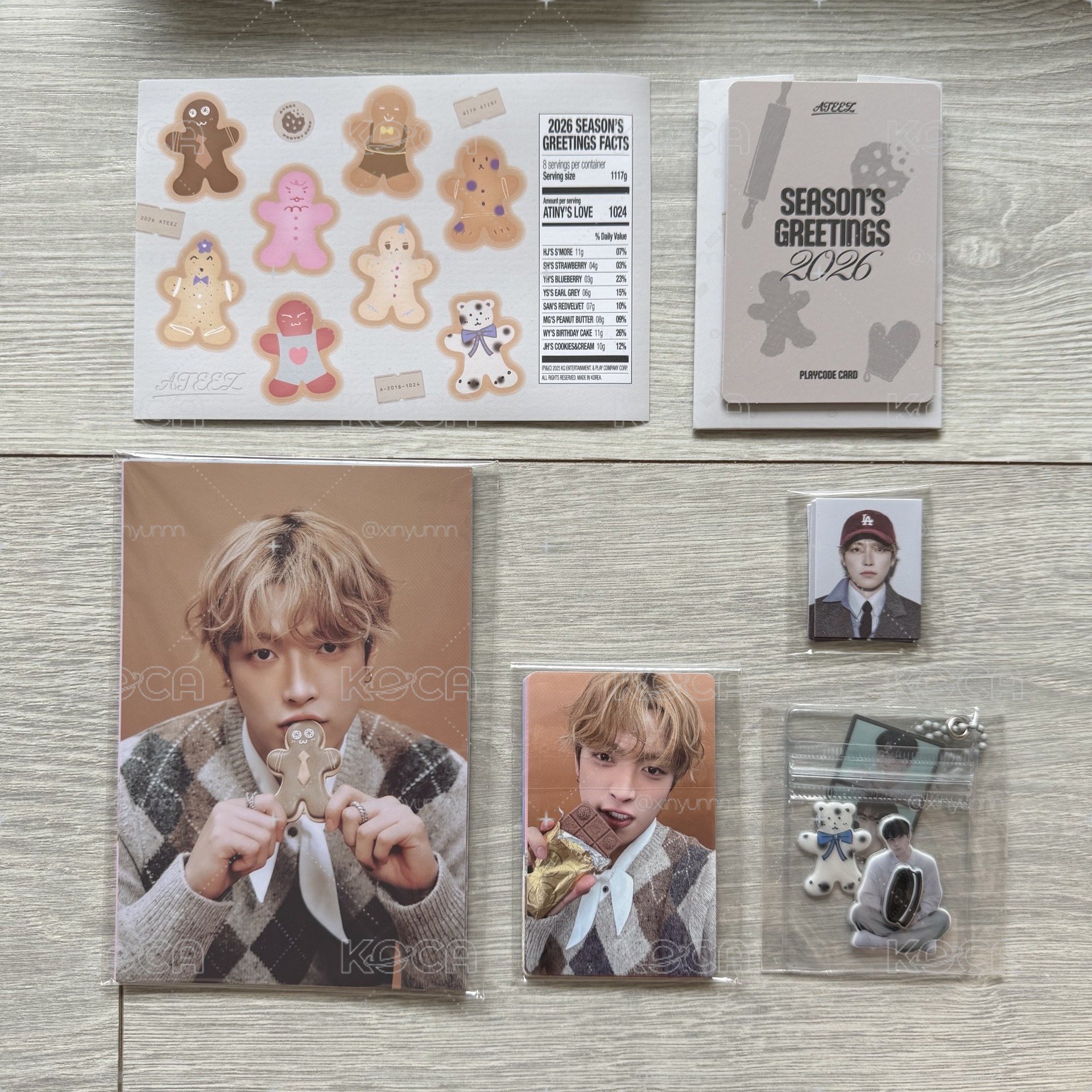 ATEEZ 2026 Seasons Greeting (請詳閱賣場說明)