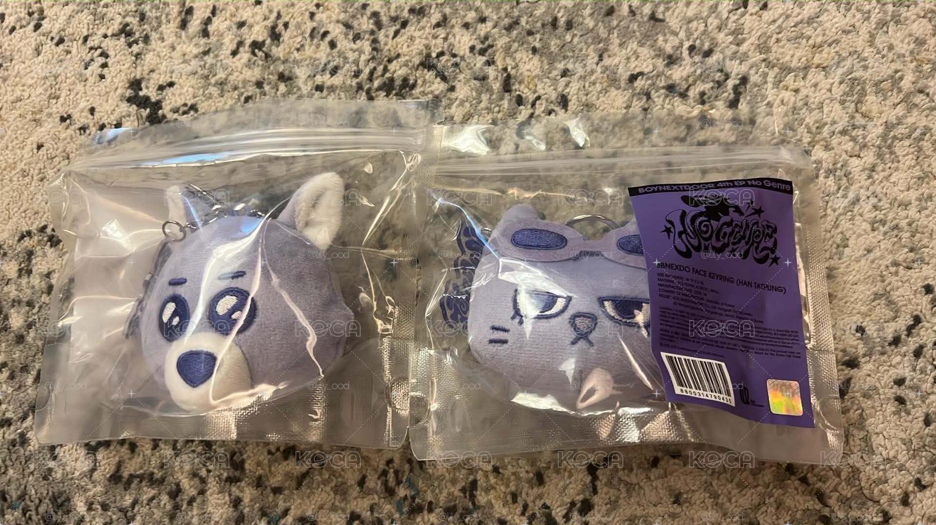 BBNEXDO 紫色大頭娃娃