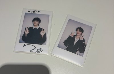 費加羅雜誌拍立得鶴一組不拆