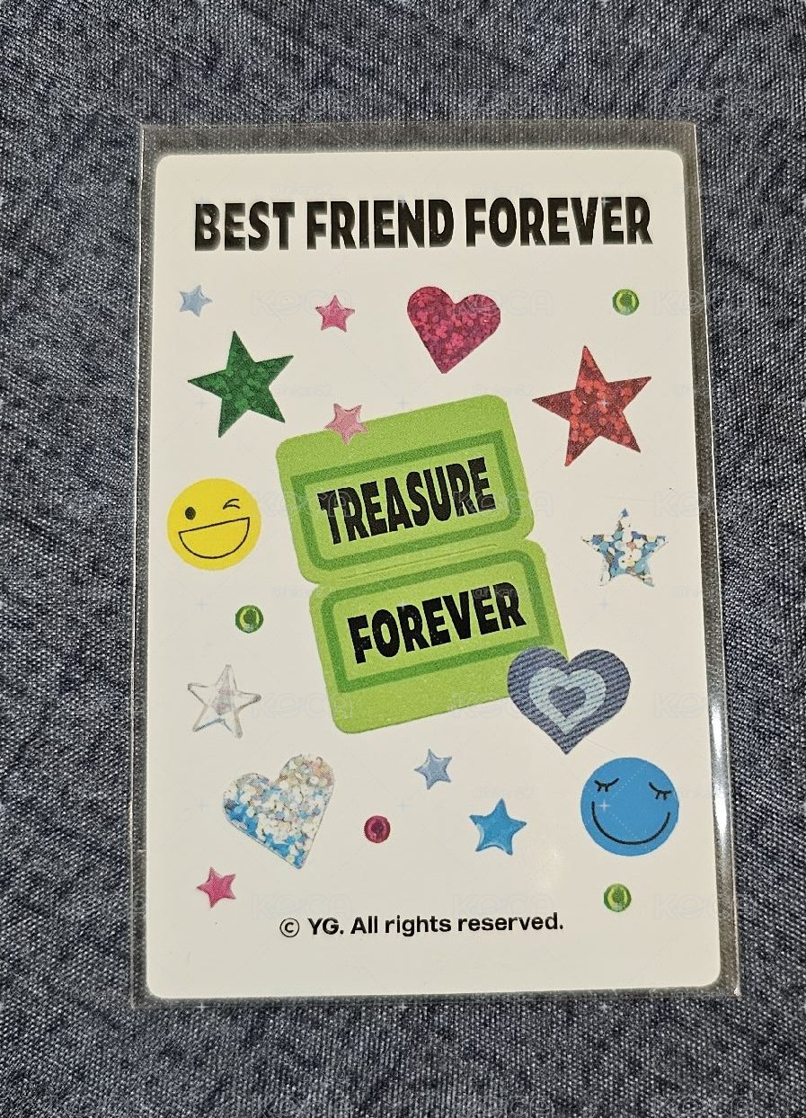 TREASURE BEST FRIEND FOREVER DOYOUNG 🐰