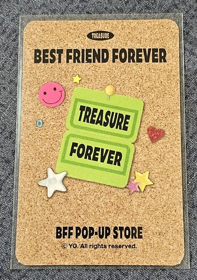 TREASURE BEST FRIEND FOREVER DOYOUNG 🐰