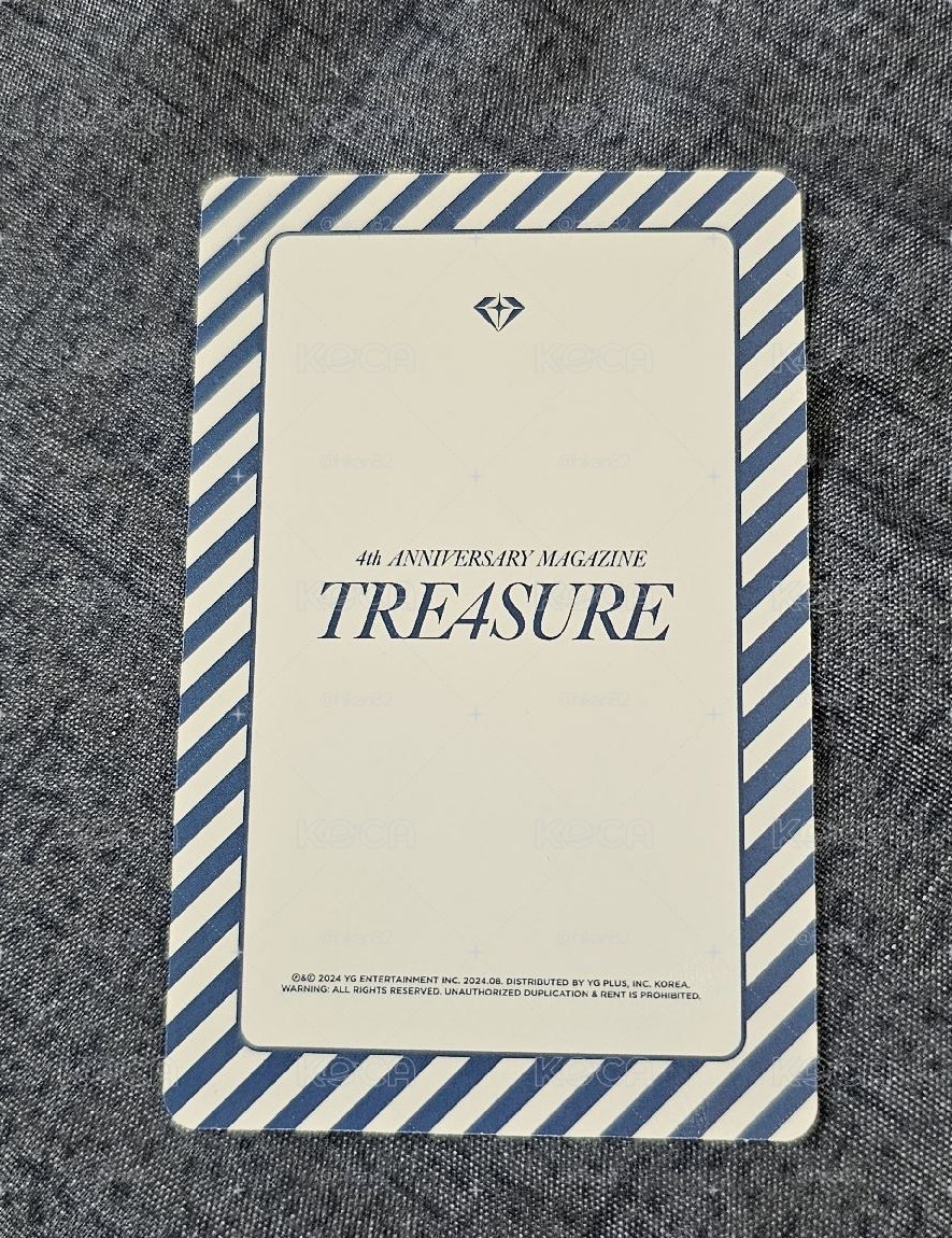 TREASURE 4th ANNIVERSARY MAGAZINE DOYOUNG 🐰