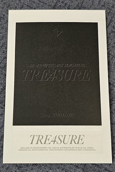 TREASURE 4th ANNIVERSARY MAGAZINE DOYOUNG 🐰