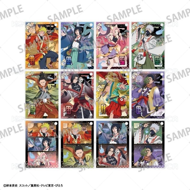 KAMIO JAPAN 妖怪アレンジ衣装 壓克力卡  背面
