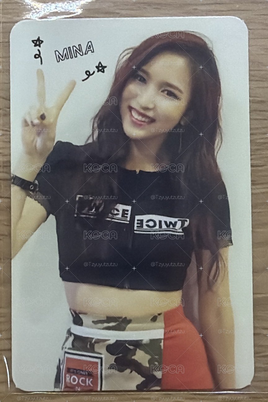 TWICE 迷一 出道卡 南