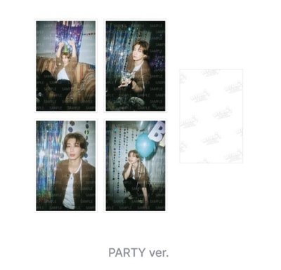 李涵 2025 生日明信片組 PARTY ver.