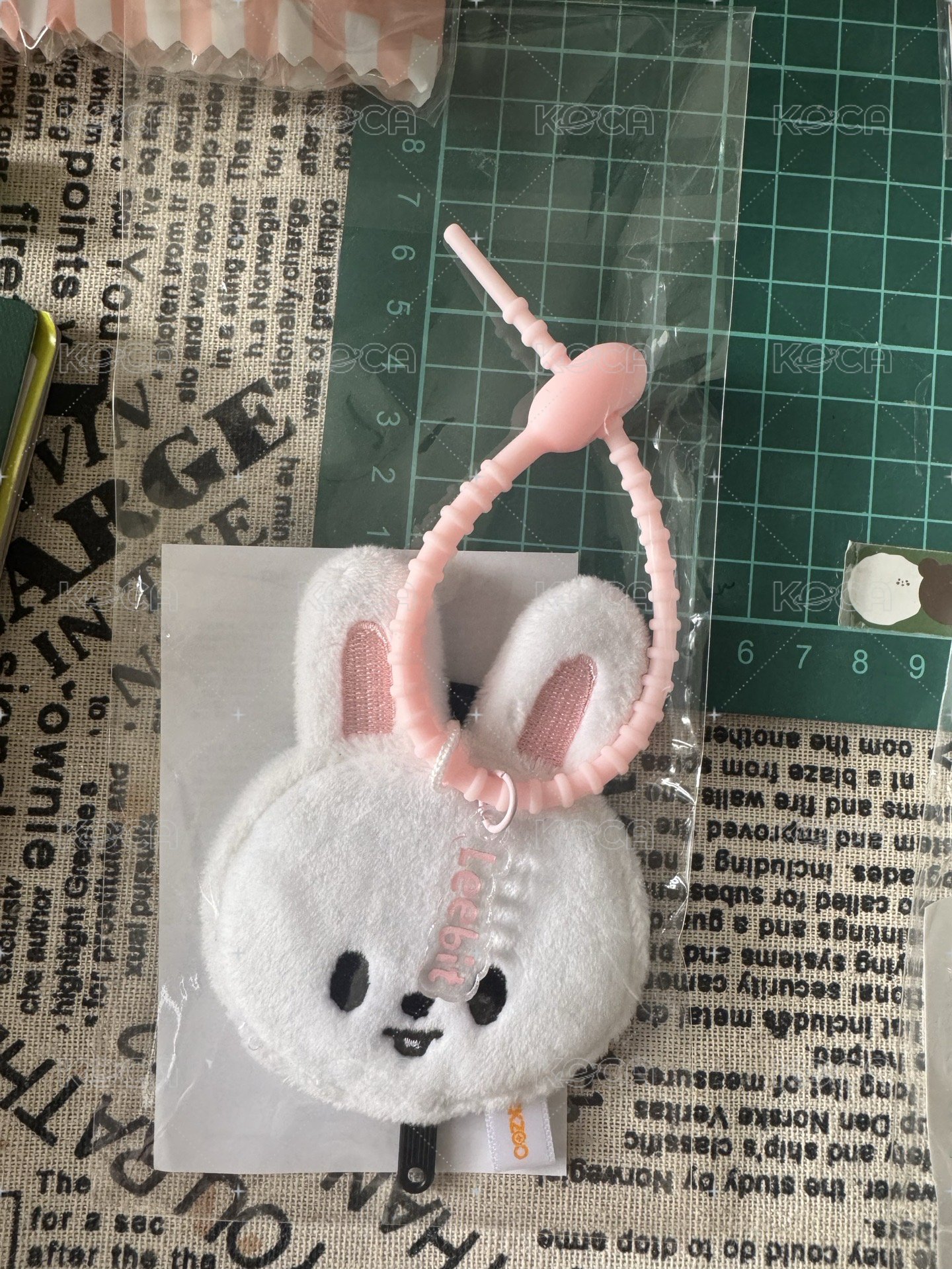 旻毛絨小扇