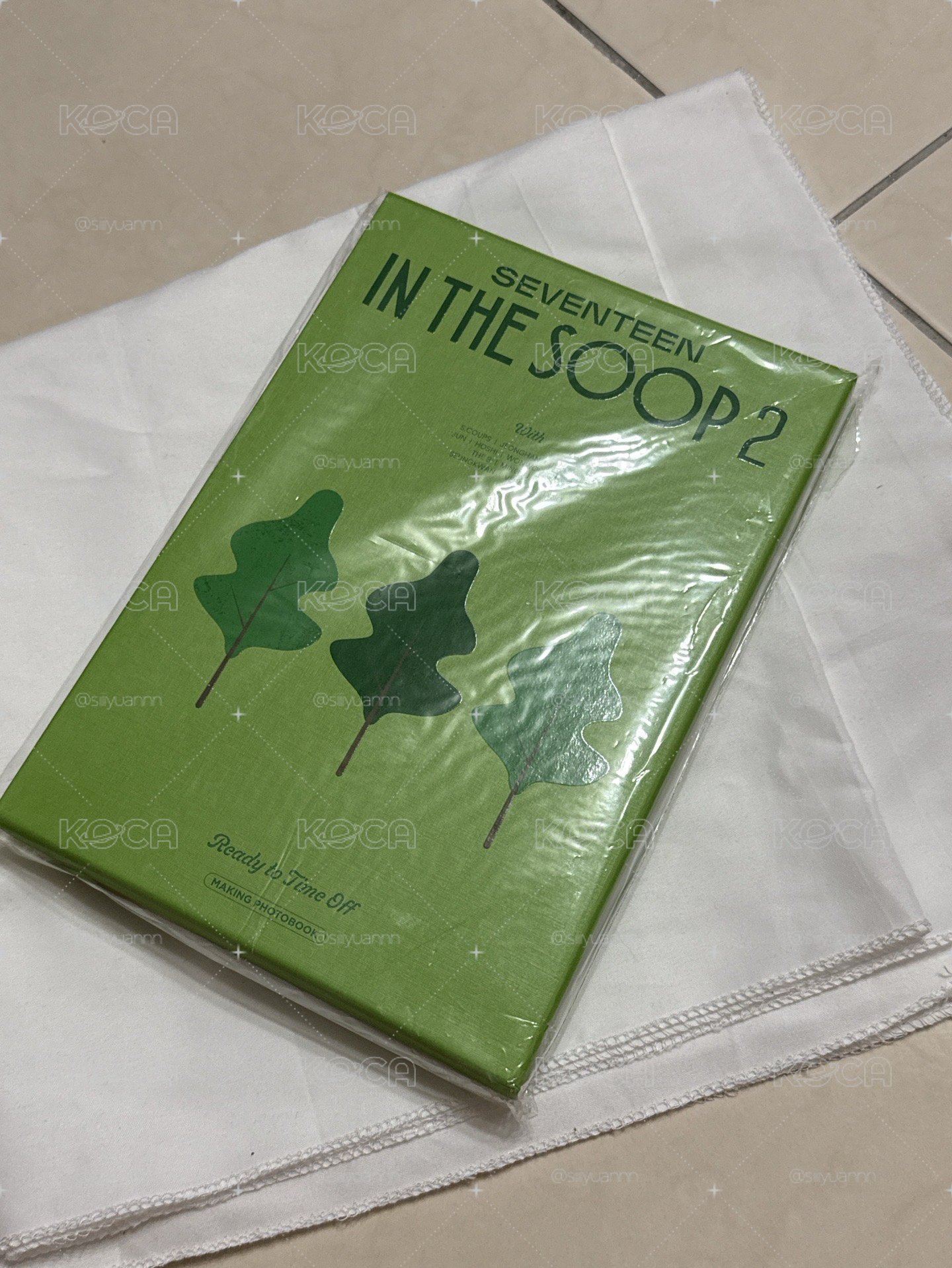 in the soop2寫真書+特典明信片+6張小卡