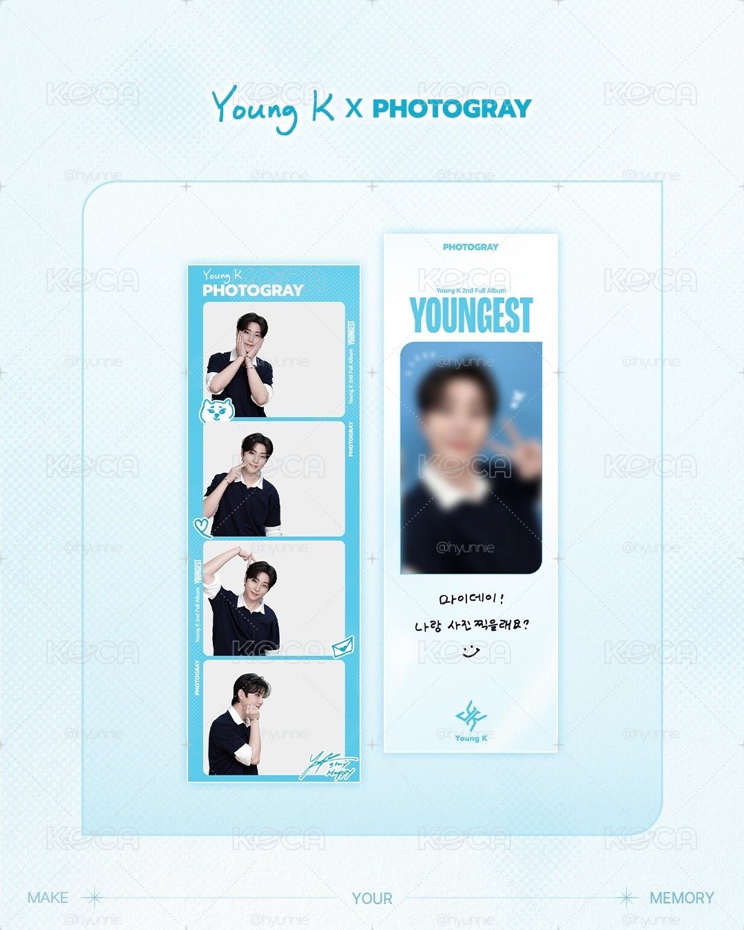 PHOTOGRAY X Young K人生四格空拍代印 📸 （無電子檔）