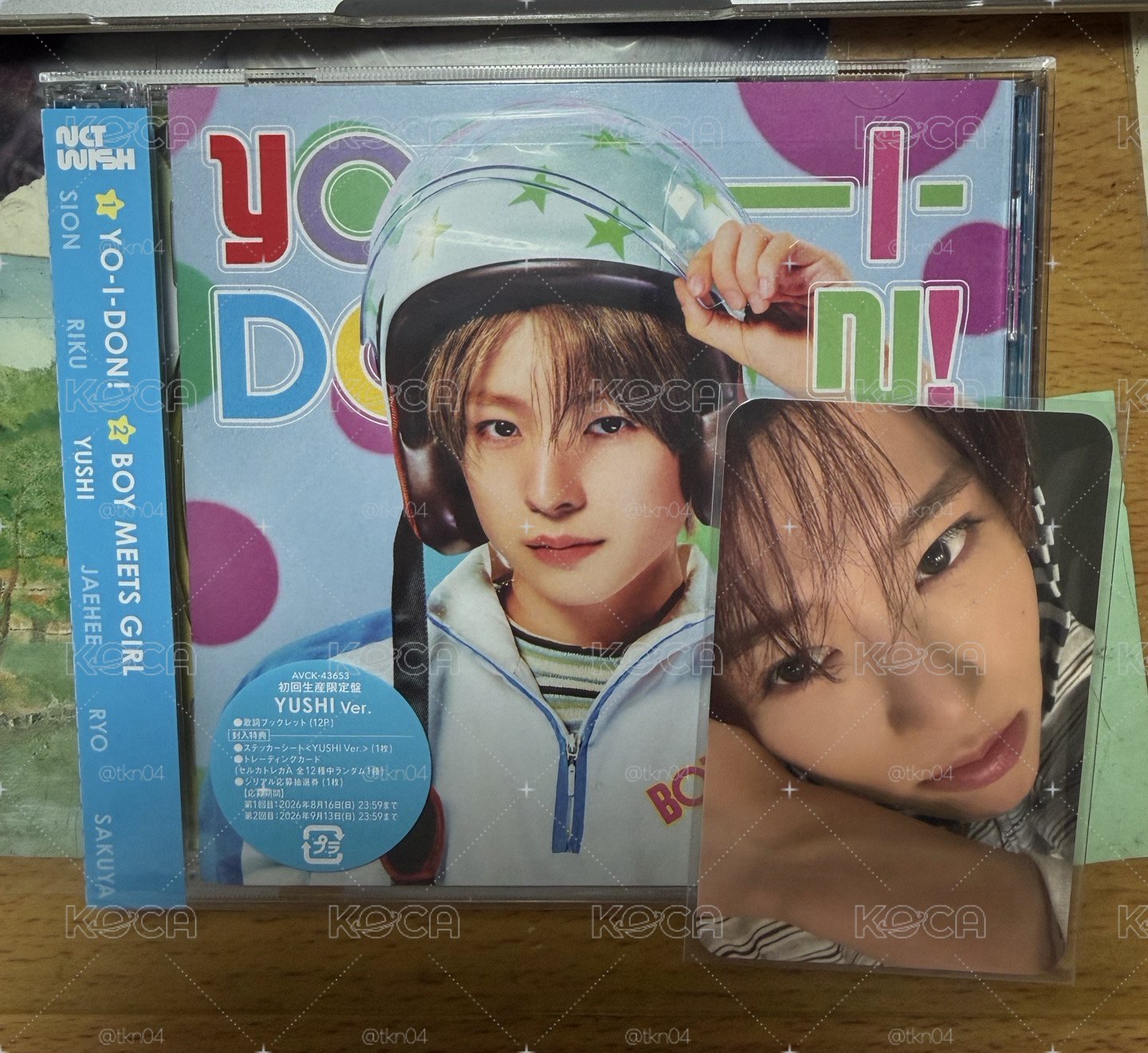 NCT WISH BOY MEETS GIRL YUSHI單封 