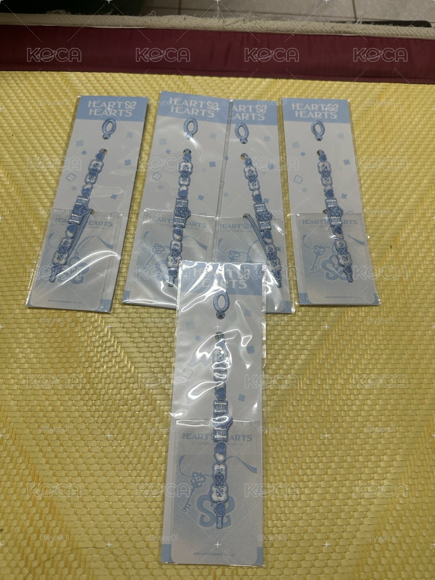hearts2hearts 一週年 手鍊 / 手環 +年曆卡包