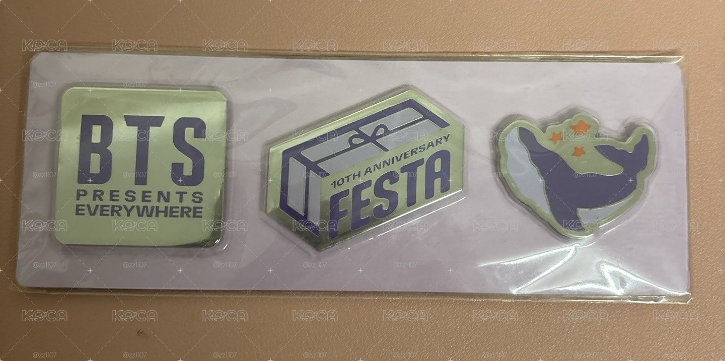 BTS 10週年磁鐵
